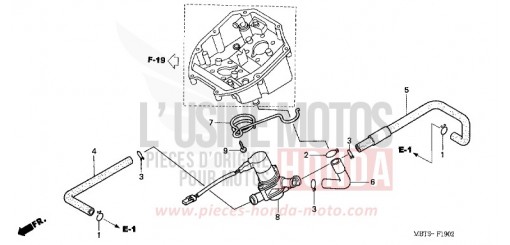LUFTEINSPRITZSTEUERUNG VENTIL XL1000V5 de 2005